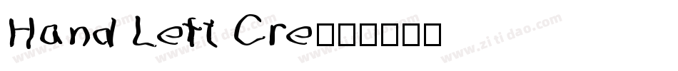 Hand Left Cre字体转换